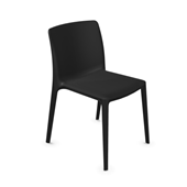 Fluit Chair With Arms by Actiu - Black