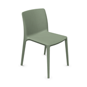 Fluit Chair With No Arms by Actiu - Green