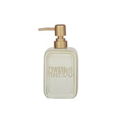 Hands Cer Soap Dispenser Ivory