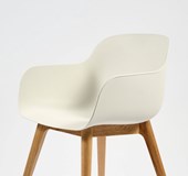 Fortona Shell ALL PP with arms - White PP