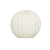 Origami Resin Ball Lamp Ivory