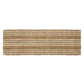 Julien Heavy Jute Rug Natural. 600mm x 1800mm