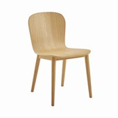 Puddle Chair by Sketch - Light Oak