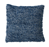 Burbujeo Cot Blend Cushion Navy 