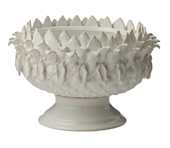 Ananas Ceramic Footed Bowl