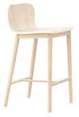 Puddle Bar Stool by Sketch - White