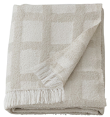 Throw Checked Beige