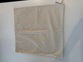 Cotton Velvet Cushion Cover Light Beige