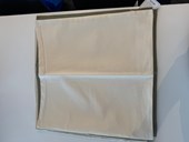 Cotton Canvas Cushion Cover Beige